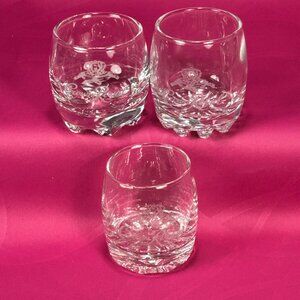 set of 3 Crown Royal 2oz shot glasses